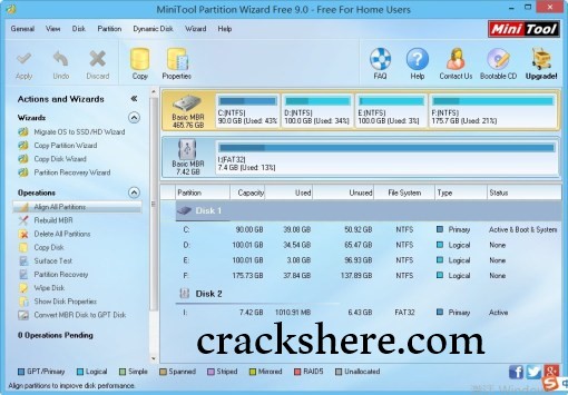 MiniTool Partition Wizard 12.0 Crack