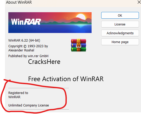 WinRAR Crack 32 and 64 Bit