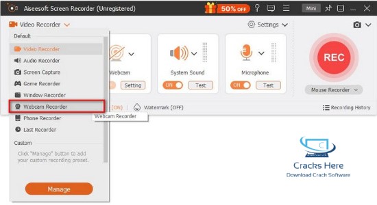 Aiseesoft Screen Recorder Free Download