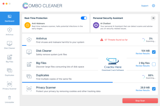 Combo Cleaner Multi-purpose System Utility with free Activation
