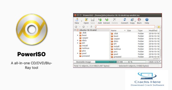 PowerISO All-in-One Optical Discs Solution with Activated Serial