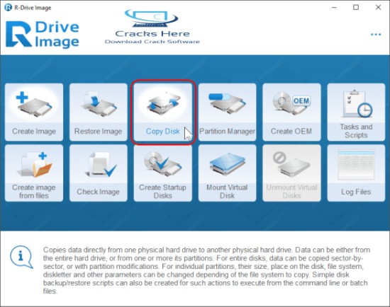 R-Drive Image Multi-Talented Hard Disc Utility with Free Key