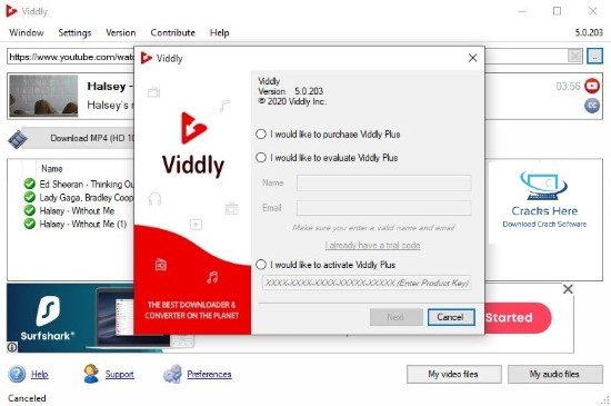 Viddly YouTube Downloader Free Activated Plus Version Download